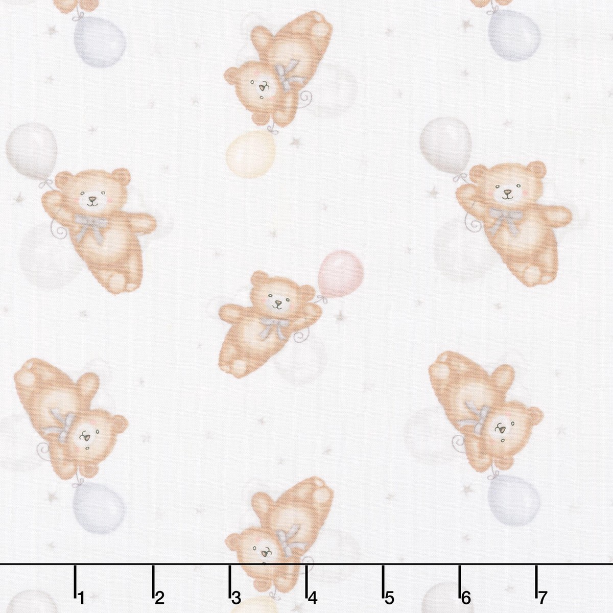 sleepy-teddy-flying-teddy-bears-gray-multi-yardage