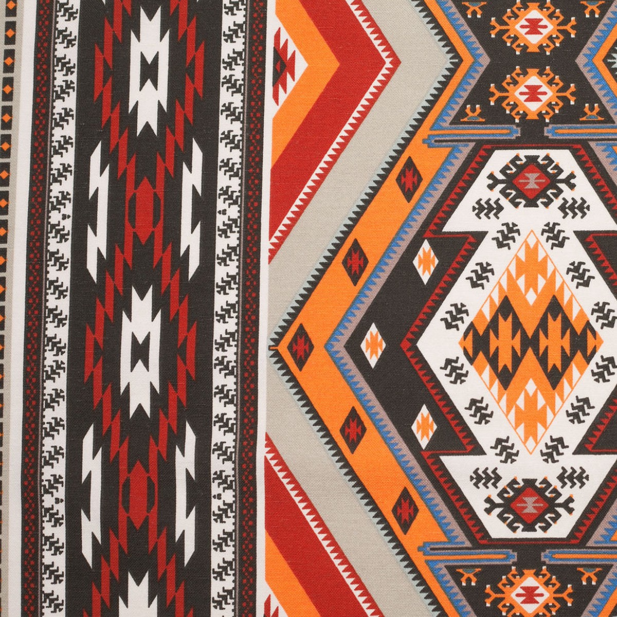 spanish-multicolor-geometric-cotton-polyester-print