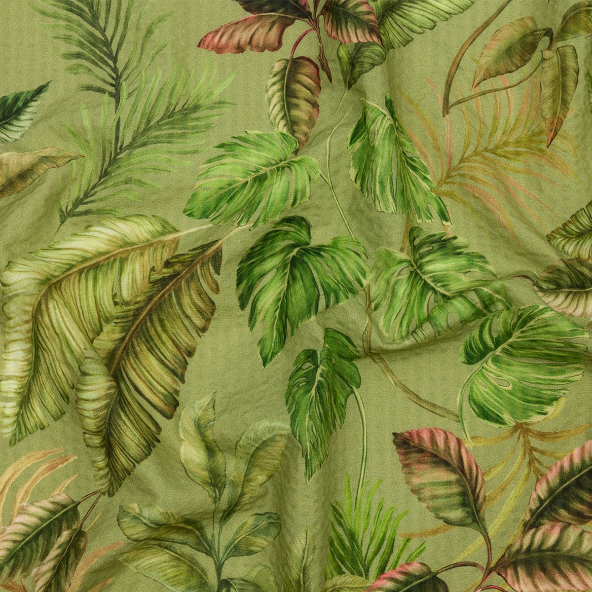 cotton-and-viscose-striped-seersucker-print-green-leaves-mood-exclusive-tropic-royale