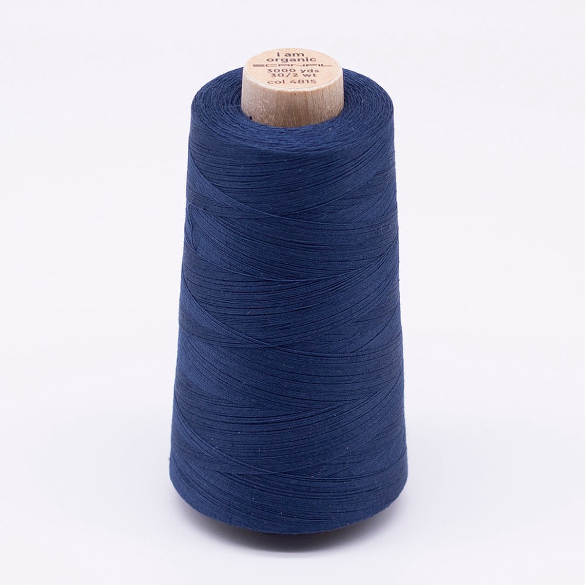 scanfil-30wt-organic-pima-cotton-thread-3000-yd-cone-4815-poseidon