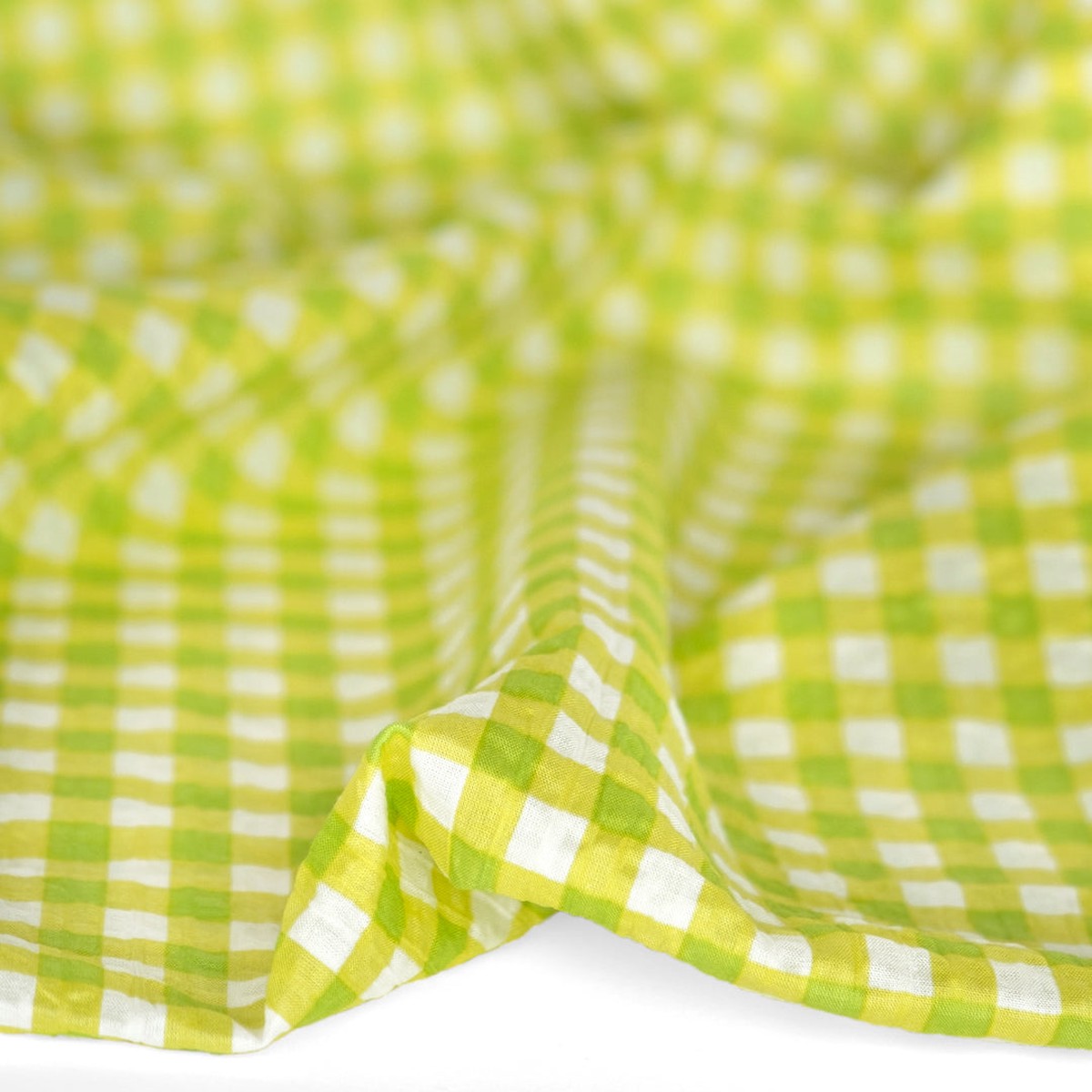 gingham-crinkle-cotton-lime-ivory