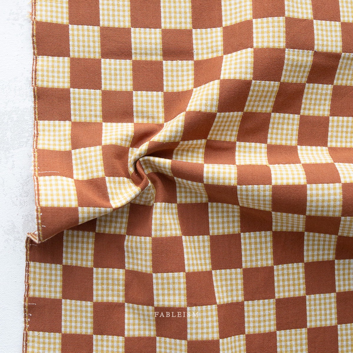 checkers-cotton-umber