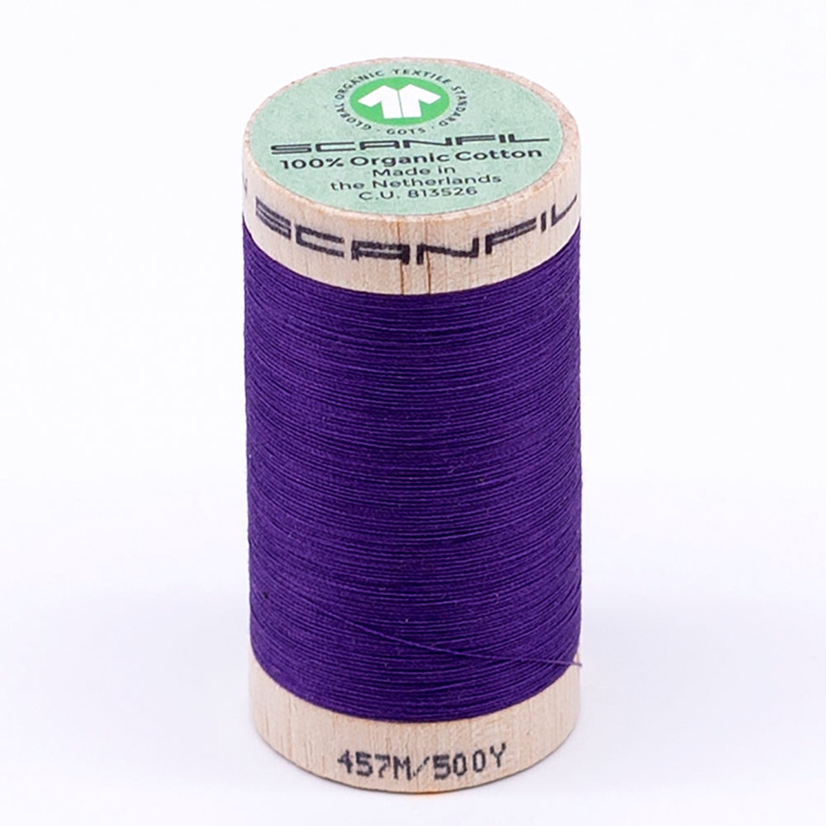 scanfil-50wt-organic-pima-cotton-thread-500-yds-4813-royal-purple