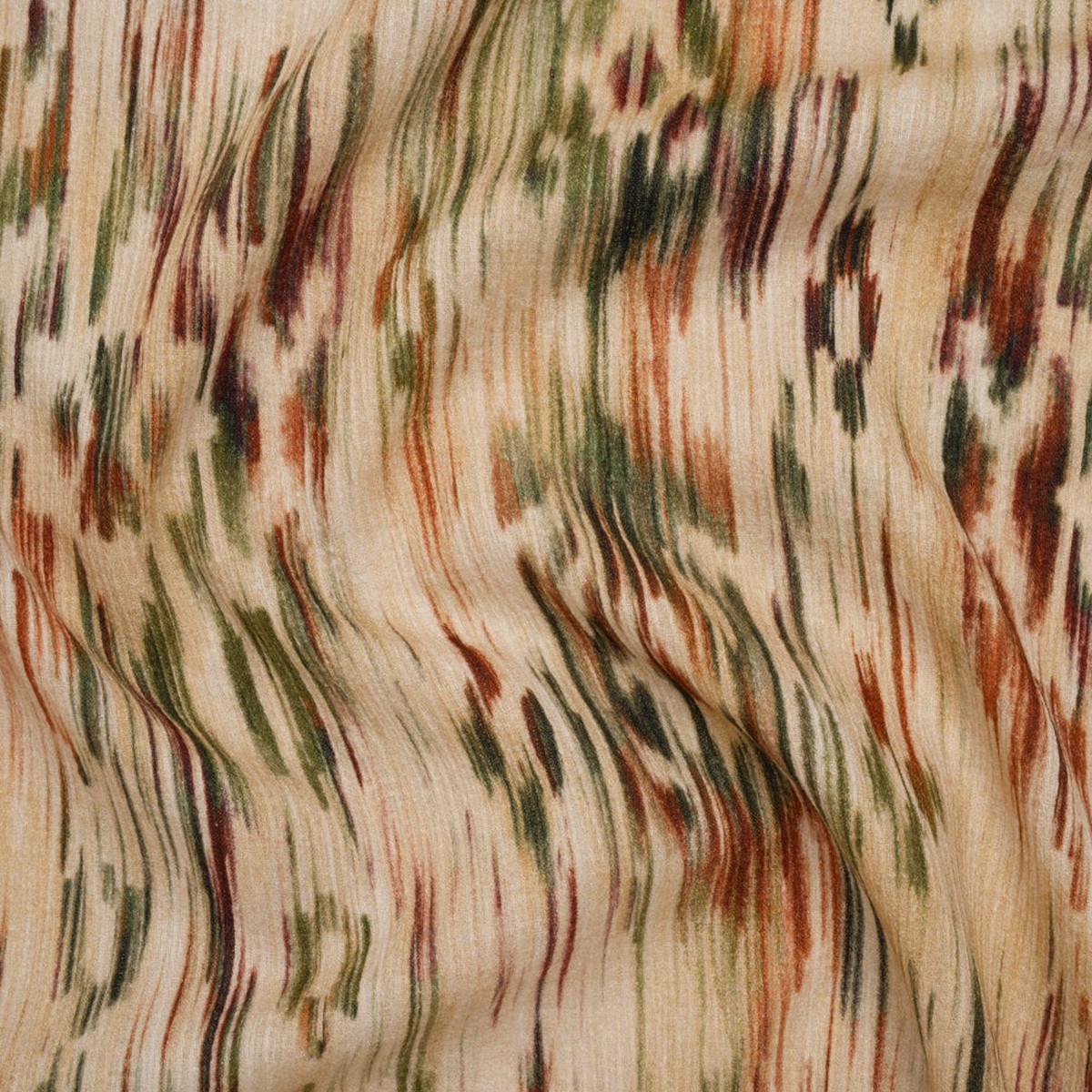 slubbed-gauzy-cotton-woven-beige-burgundy-and-green-abstract-painterly-ikat-mood-exclusive-striate-shot-print