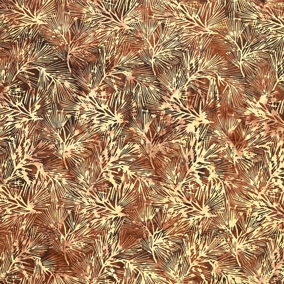 oasis-batiks-pineneedles-brown-yardage