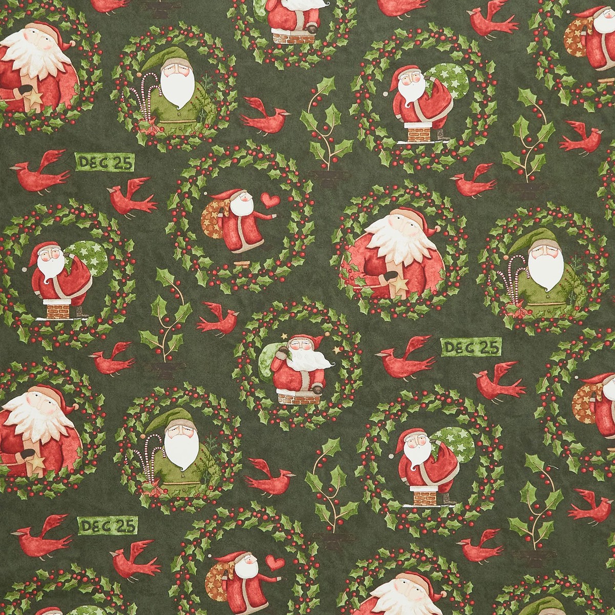 up-on-the-housetop-santa-holly-green-yardage