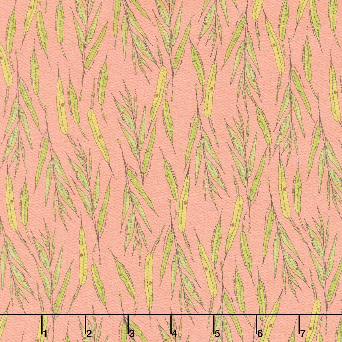 sway-by-kori-willow-leaves-salmon-yardage