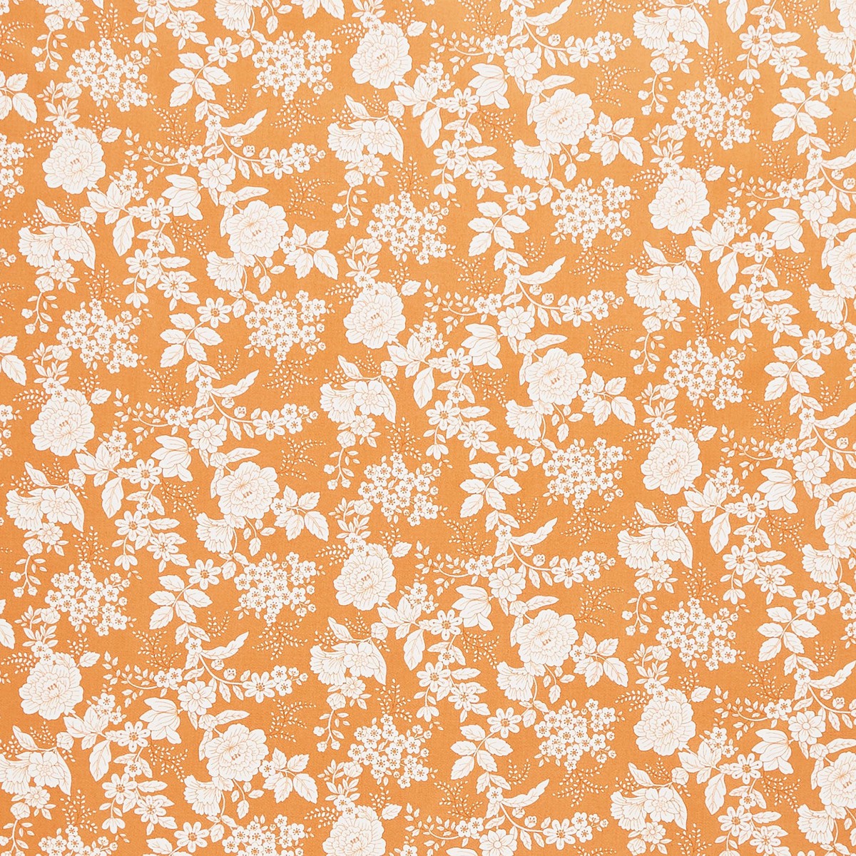 tranquility-floral-orange-yardage