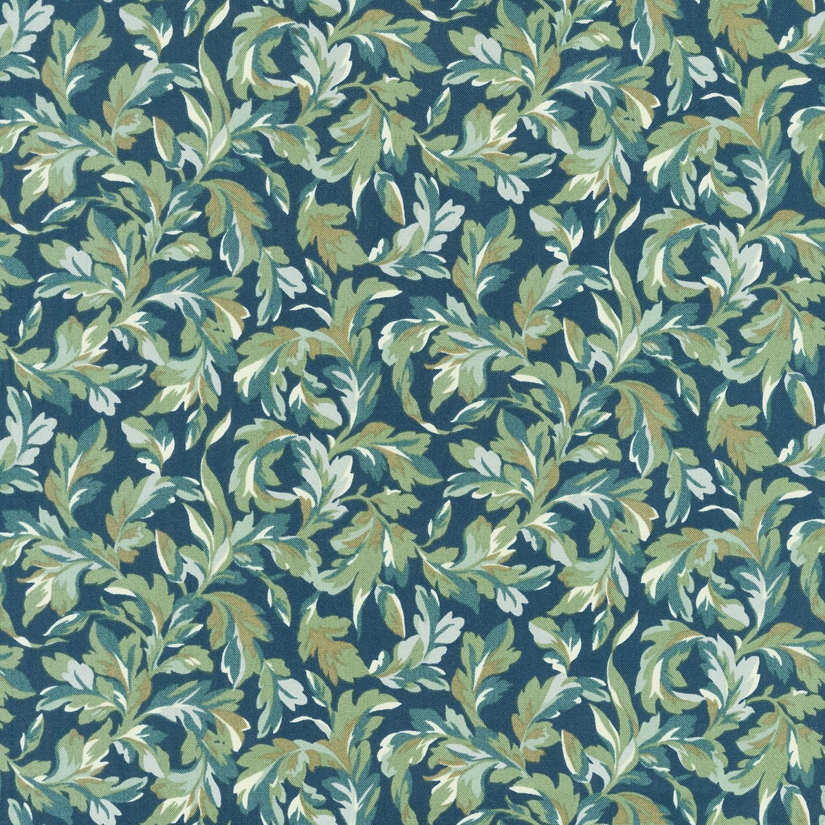 willoughby-leaves-navy-yardage