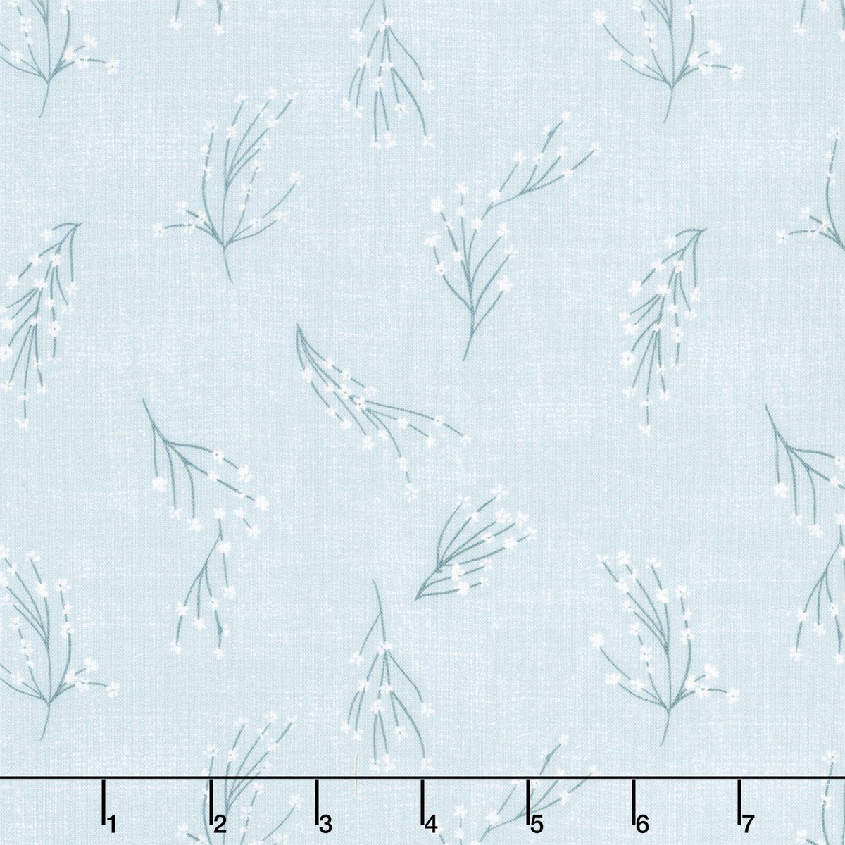 humblebee-branches-blue-yardage