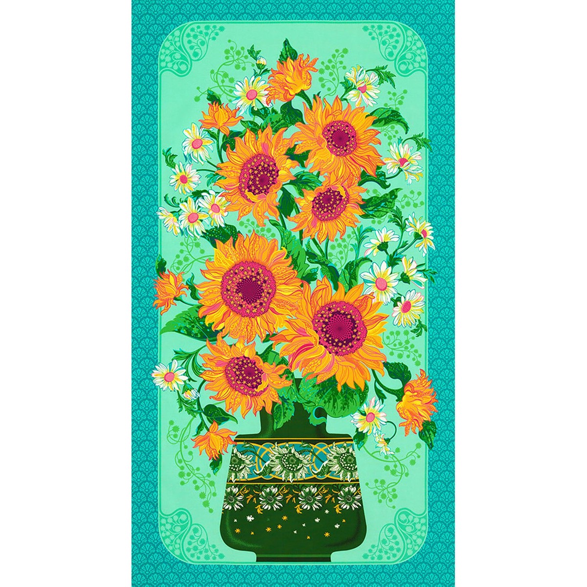 sunflower-sonata-sunflower-aqua-panel