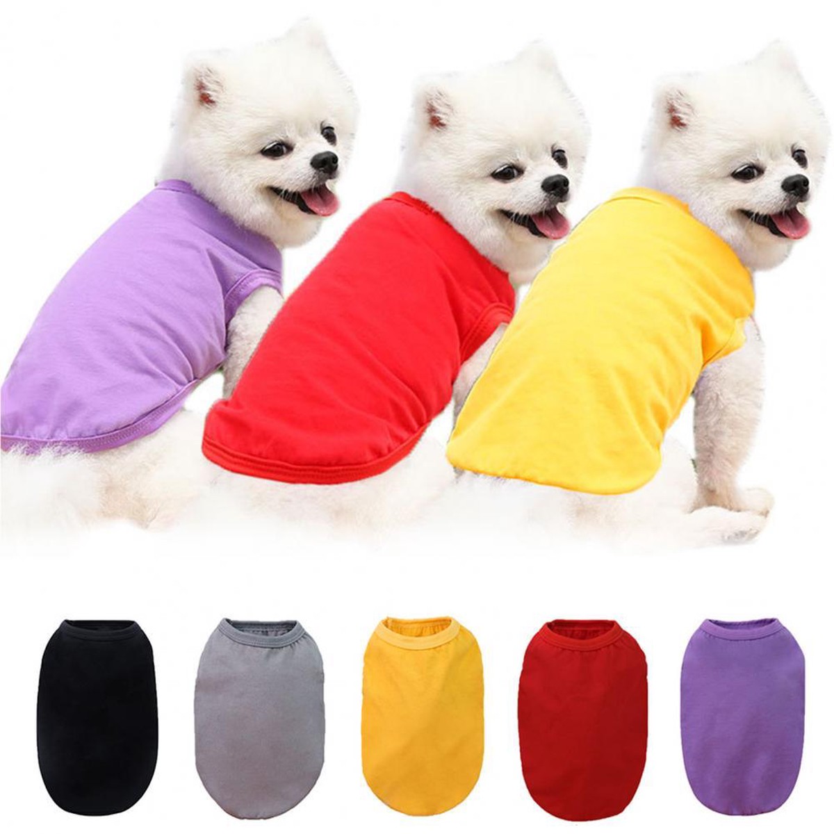 cotton-blank-dog-t-shirts