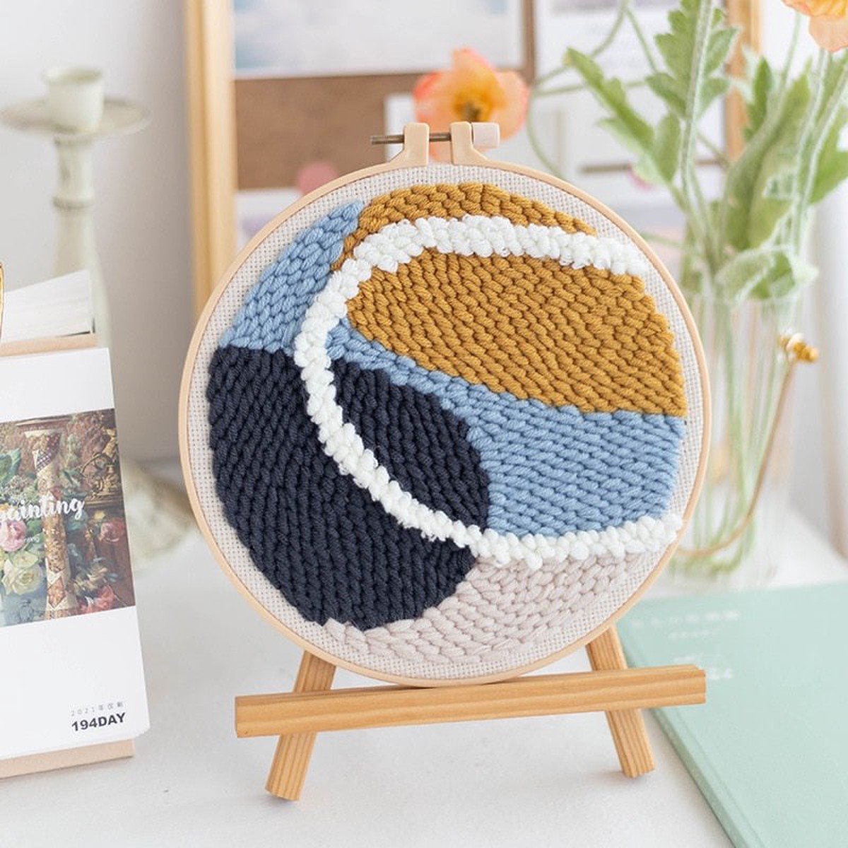 punch-needle-embroidery-kits-for-beginners-retro-circles