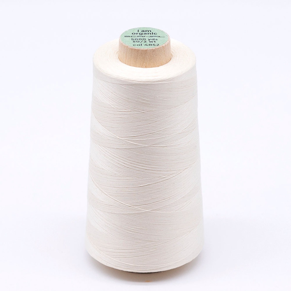scanfil-50wt-organic-pima-cotton-thread-5000-yd-cones-4852-solitary-star