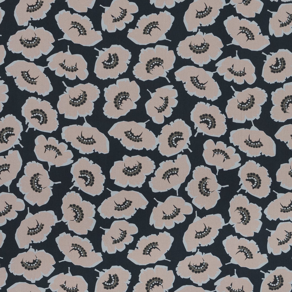 european-navy-and-peach-floral-cotton-poplin