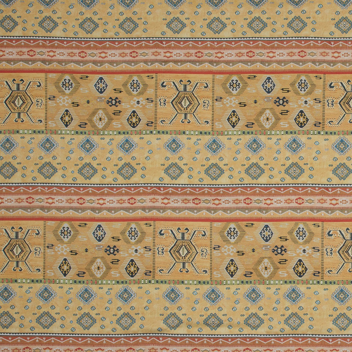 stretch-cotton-sateen-yellow-geometric-stripes-vishnu-s-freedom-print-mood-exclusive-surya-collection