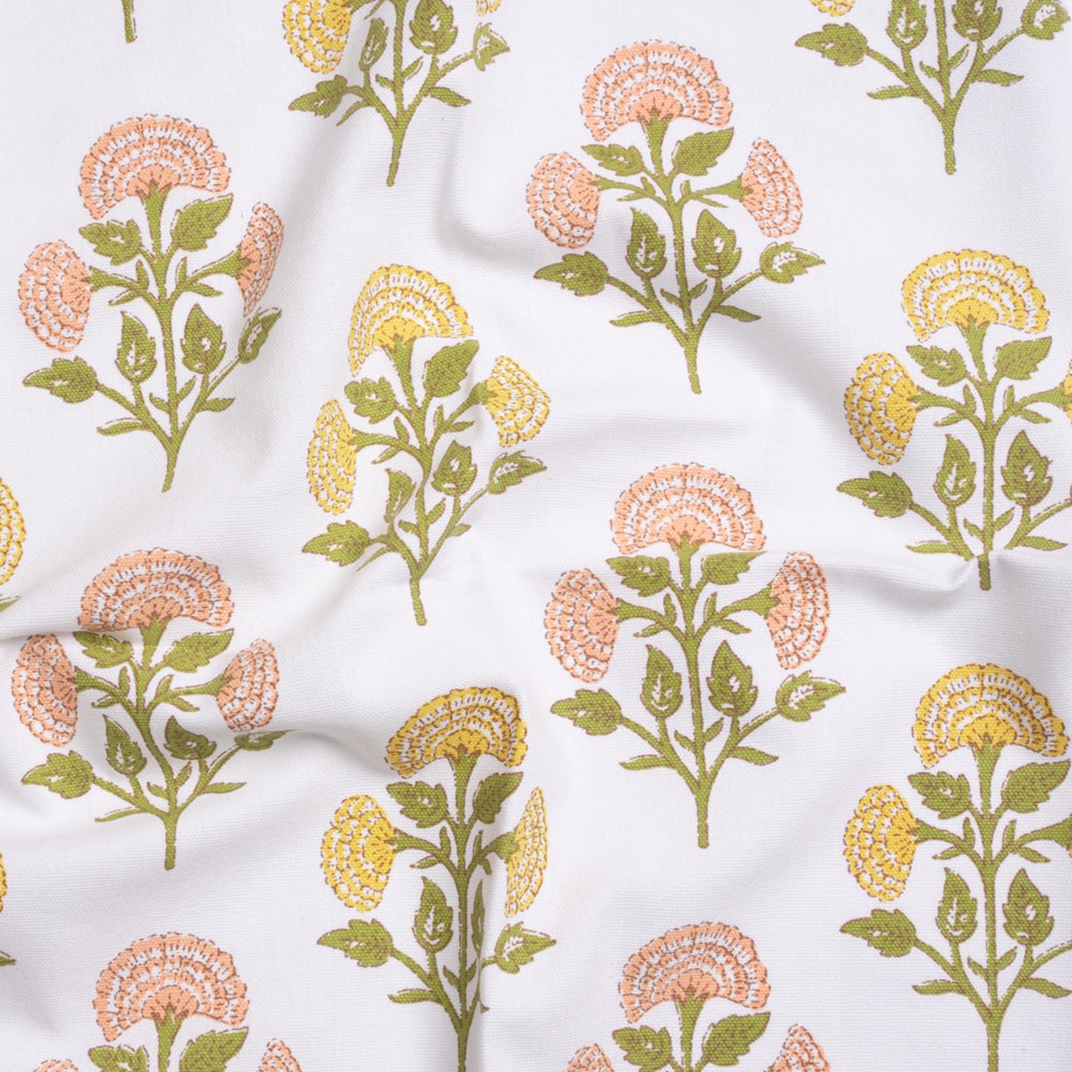 coral-yellow-and-green-classic-floral-printed-cotton-canvas