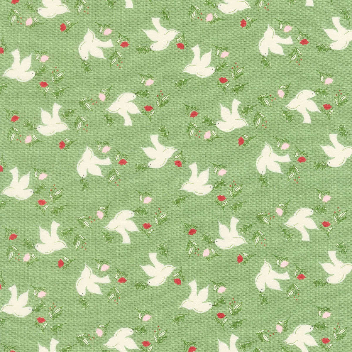 once-upon-a-christmas-wintersong-mistletoe-yardage