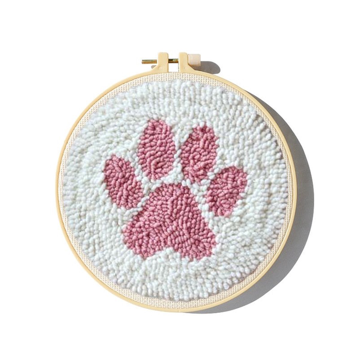 punch-needle-starter-kits-pink-paw-print
