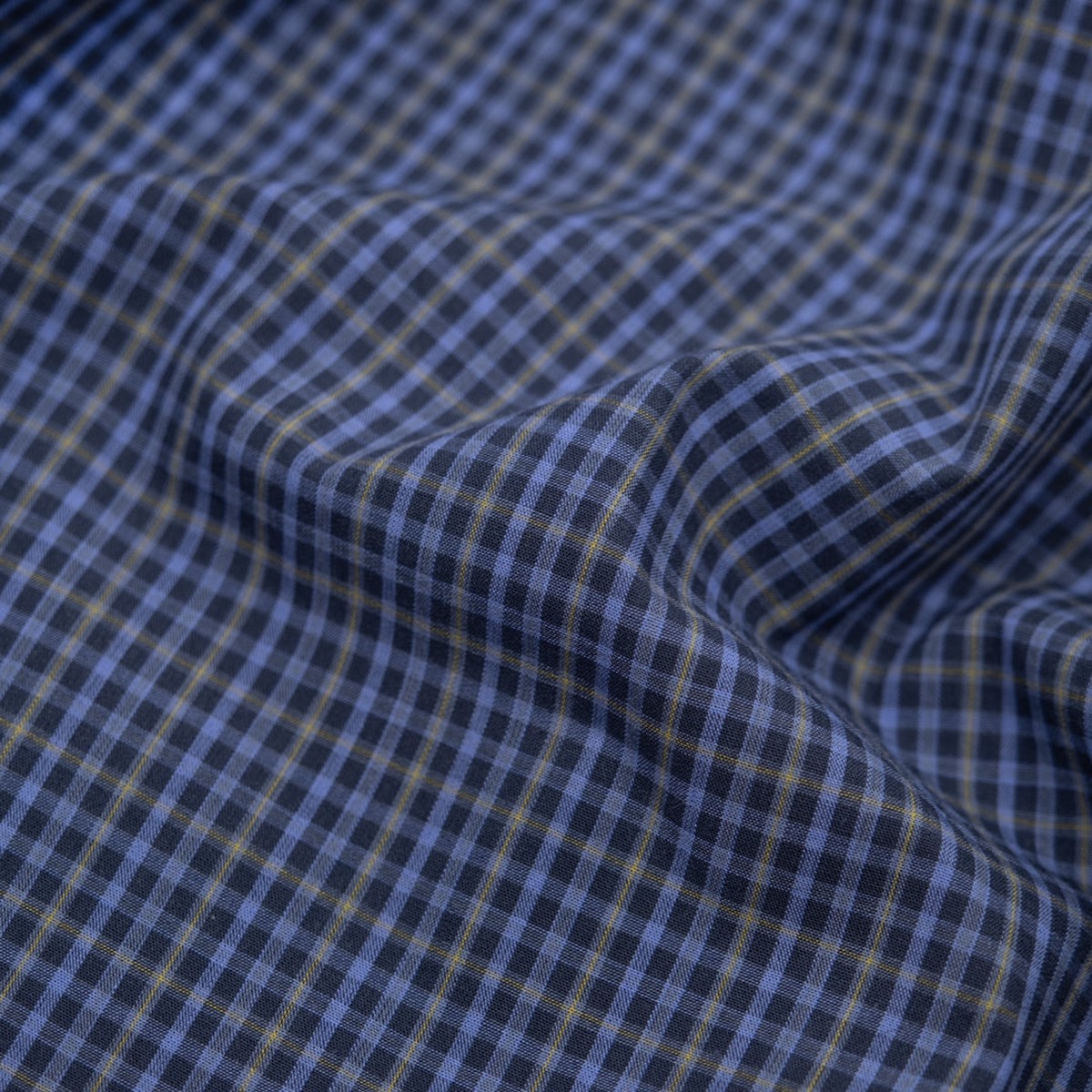 vista-mini-plaid-cotton-shirting-dark-denim-cornflower-wheat