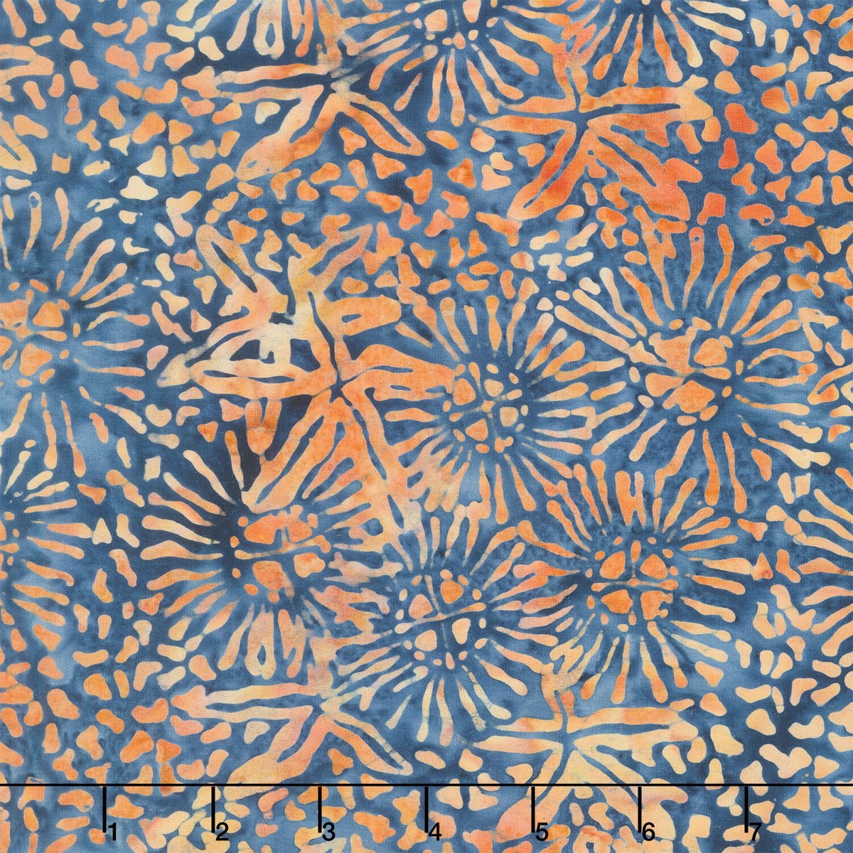 starry-seas-batiks-starfish-marine-orange-yardage