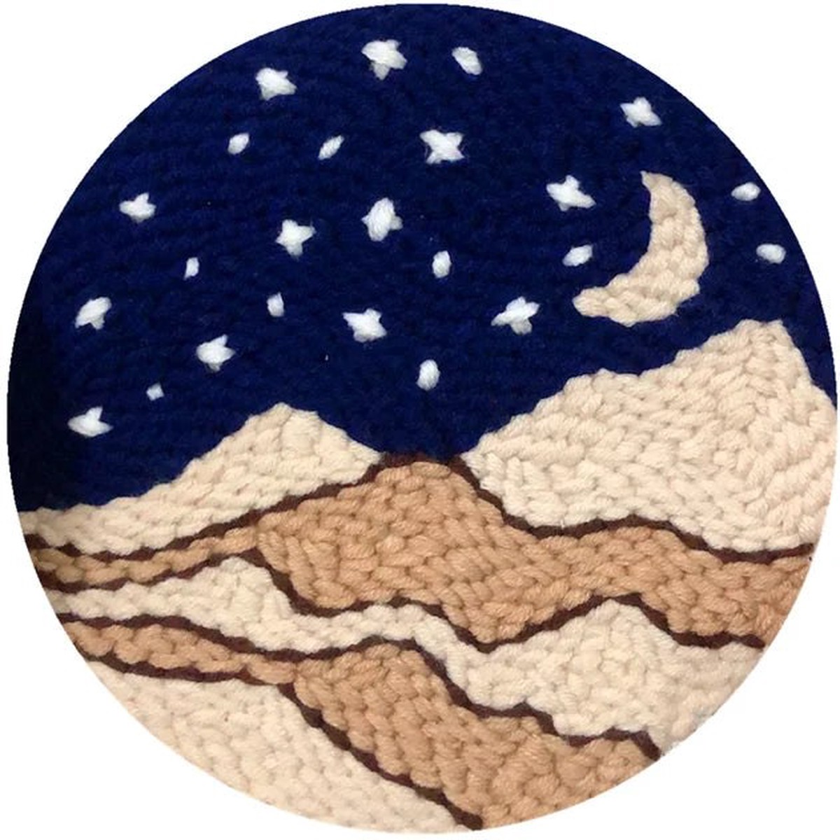 punch-needle-kit-night-sky-sandy-desert-landscape