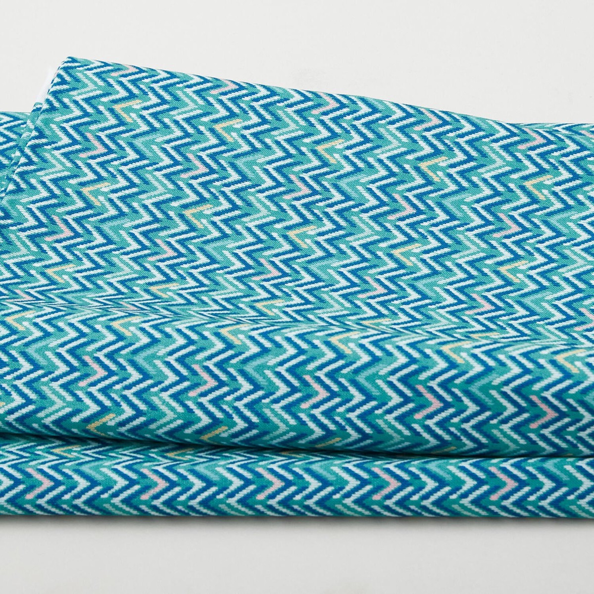 whispering-garden-favorites-chevron-turquoise-2-yard-cut