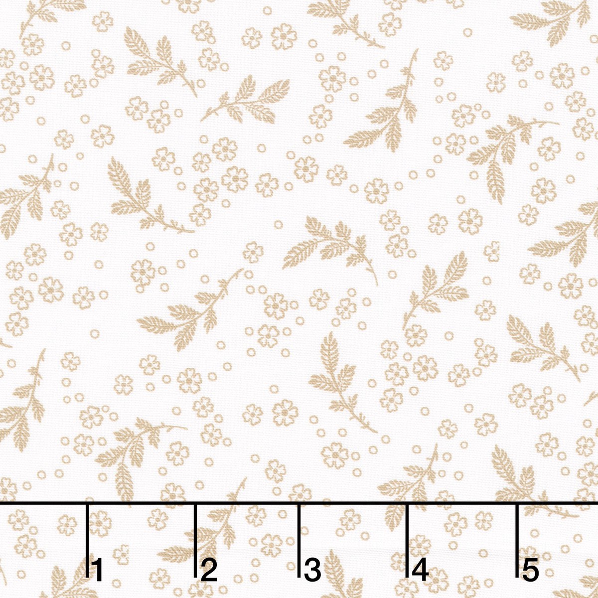 georgina-leaves-vintage-white-yardage