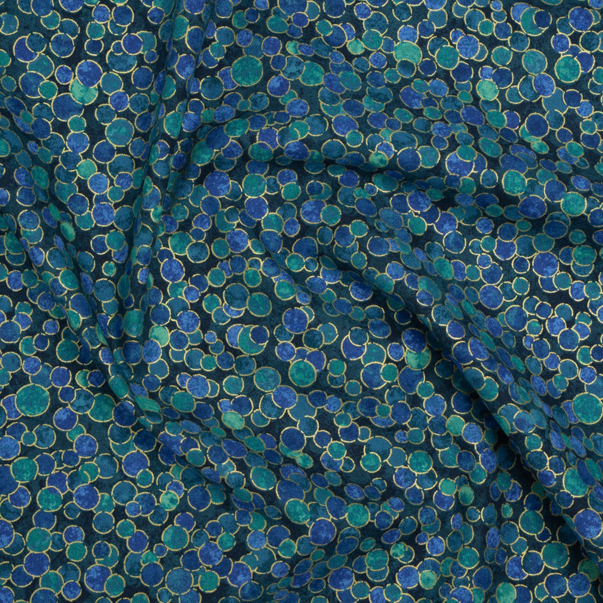 metallic-printed-quilting-cotton-by-northcott-lagoon-polka-dot-confetti-shimmer-collection