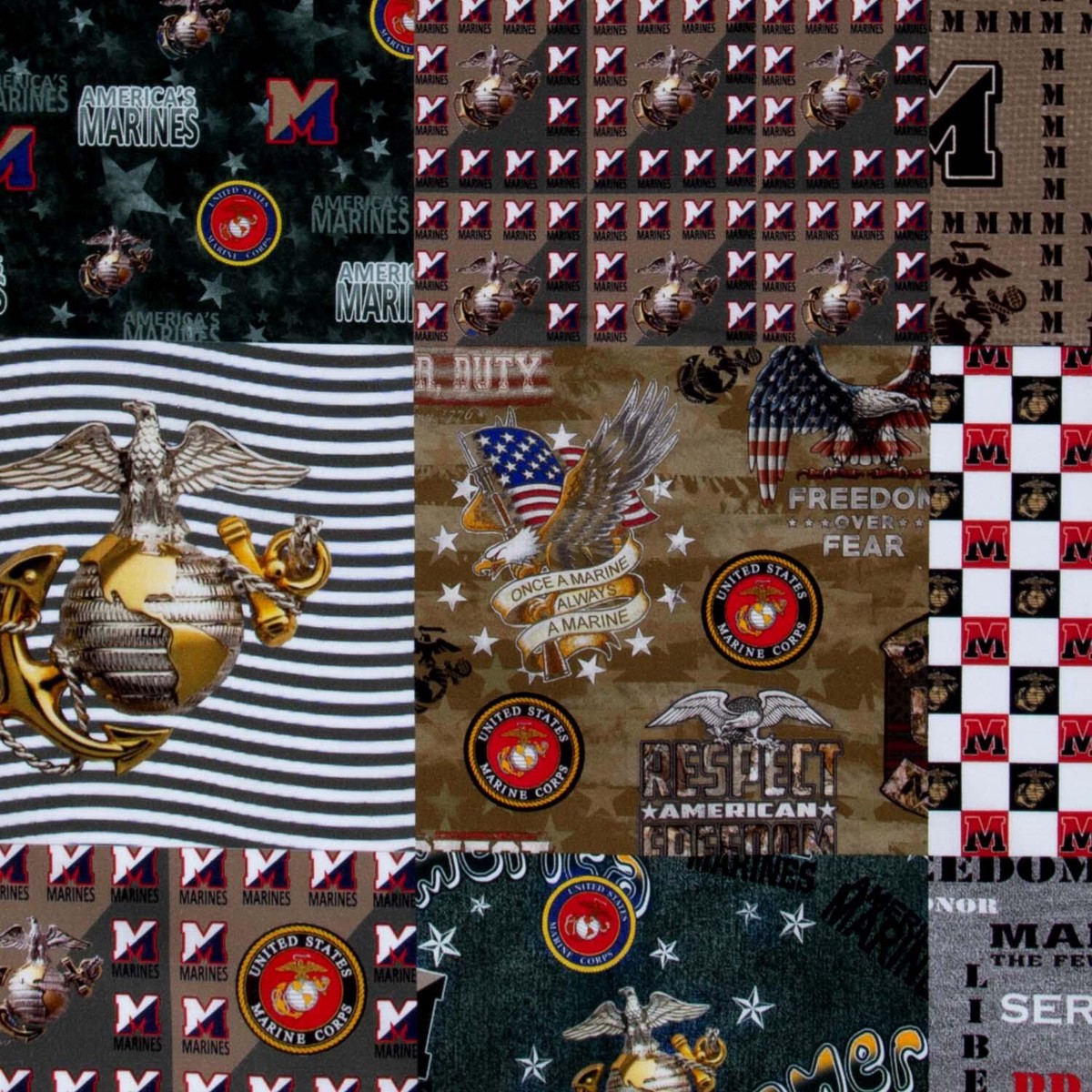 military-us-marines-cheater-quilt-multi-yardage