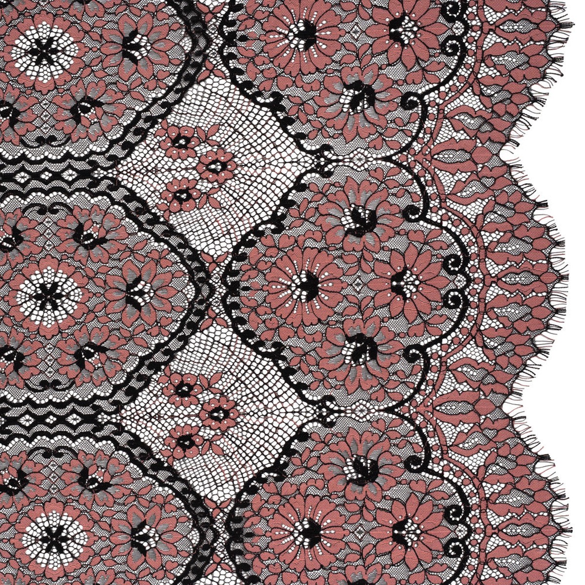 raschel-lace-with-finished-scalloped-edges-black-and-dusty-rose-sunflowers-and-daisies