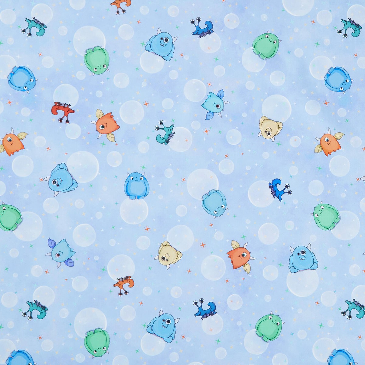 space-monsters-monster-bubbles-light-blue-yardage