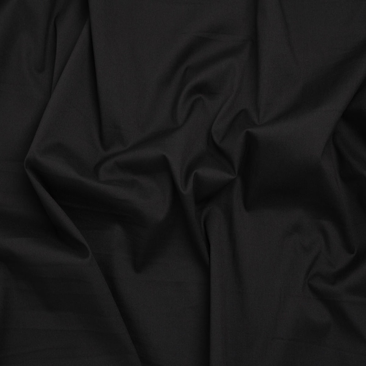 stretch-cotton-and-nylon-shirting-black-designer-deadstock